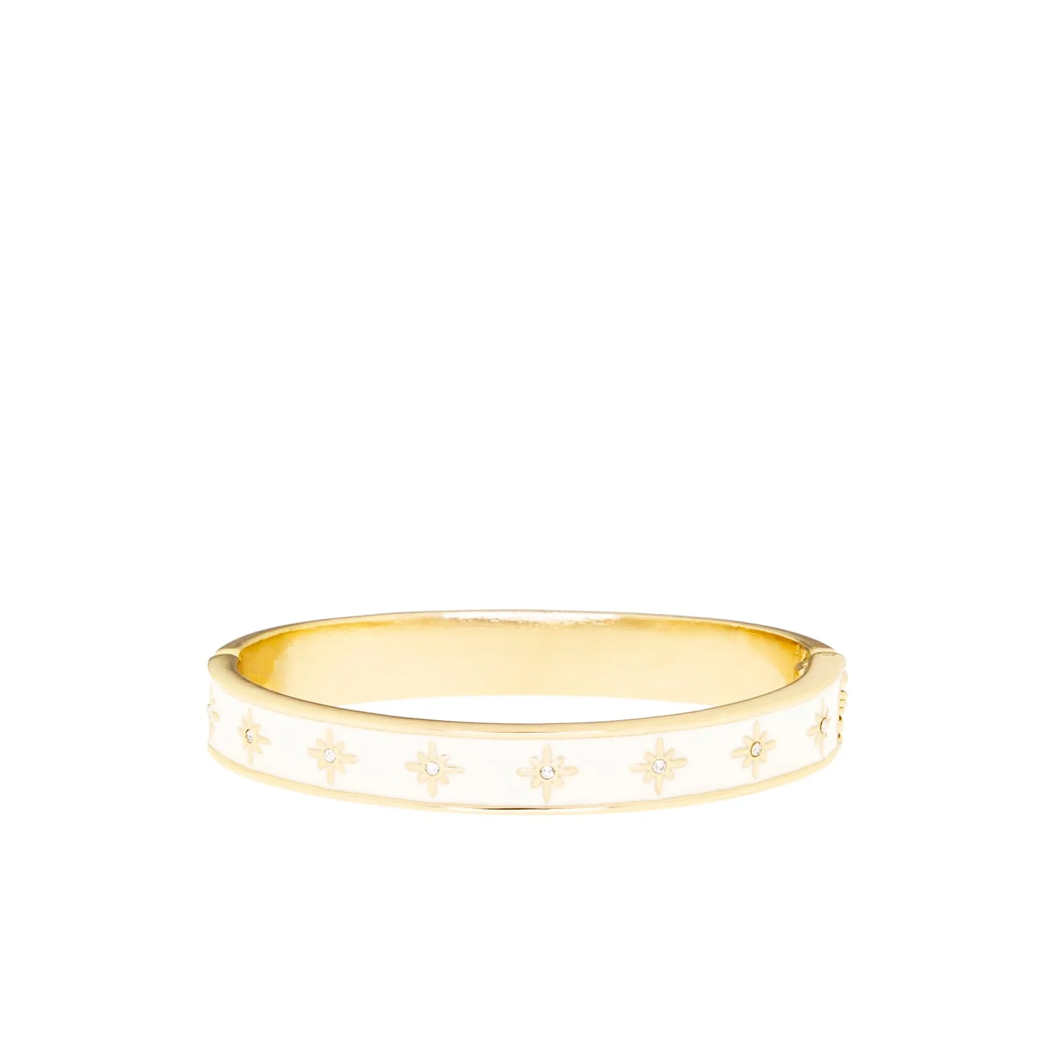 enamel starburst bangle