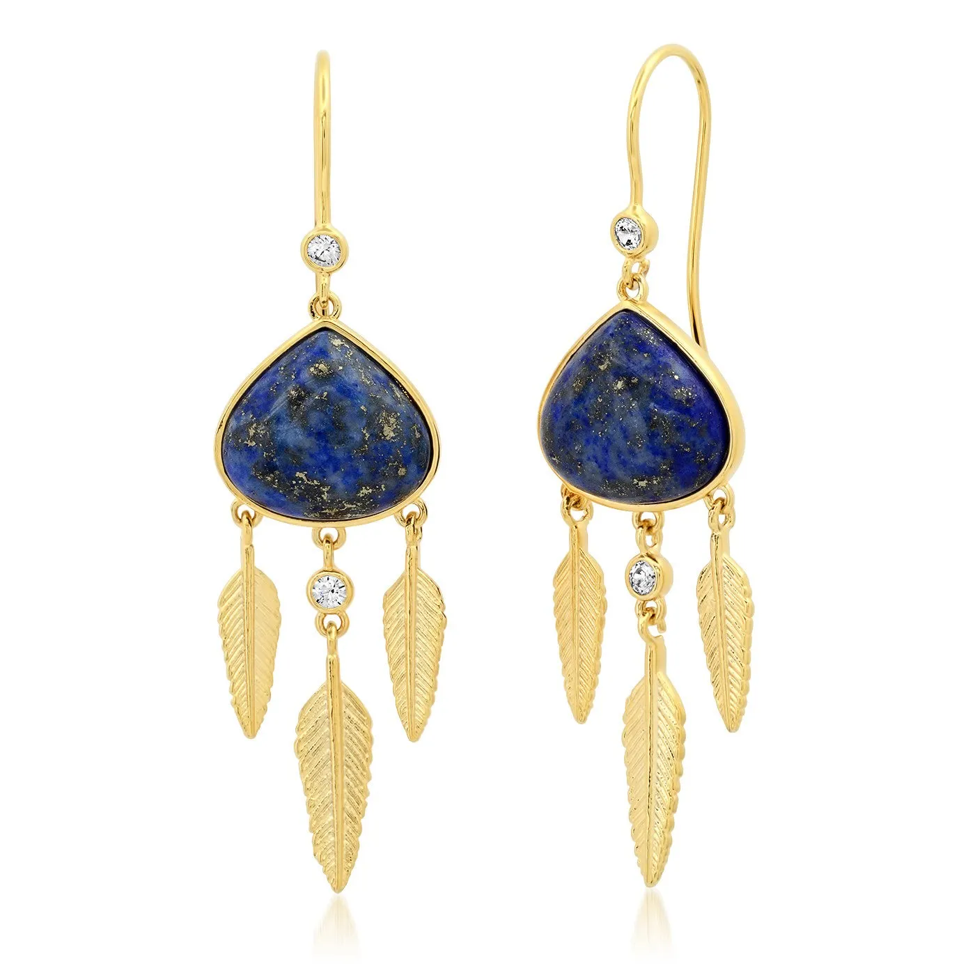 Feather Dangle Earrings
