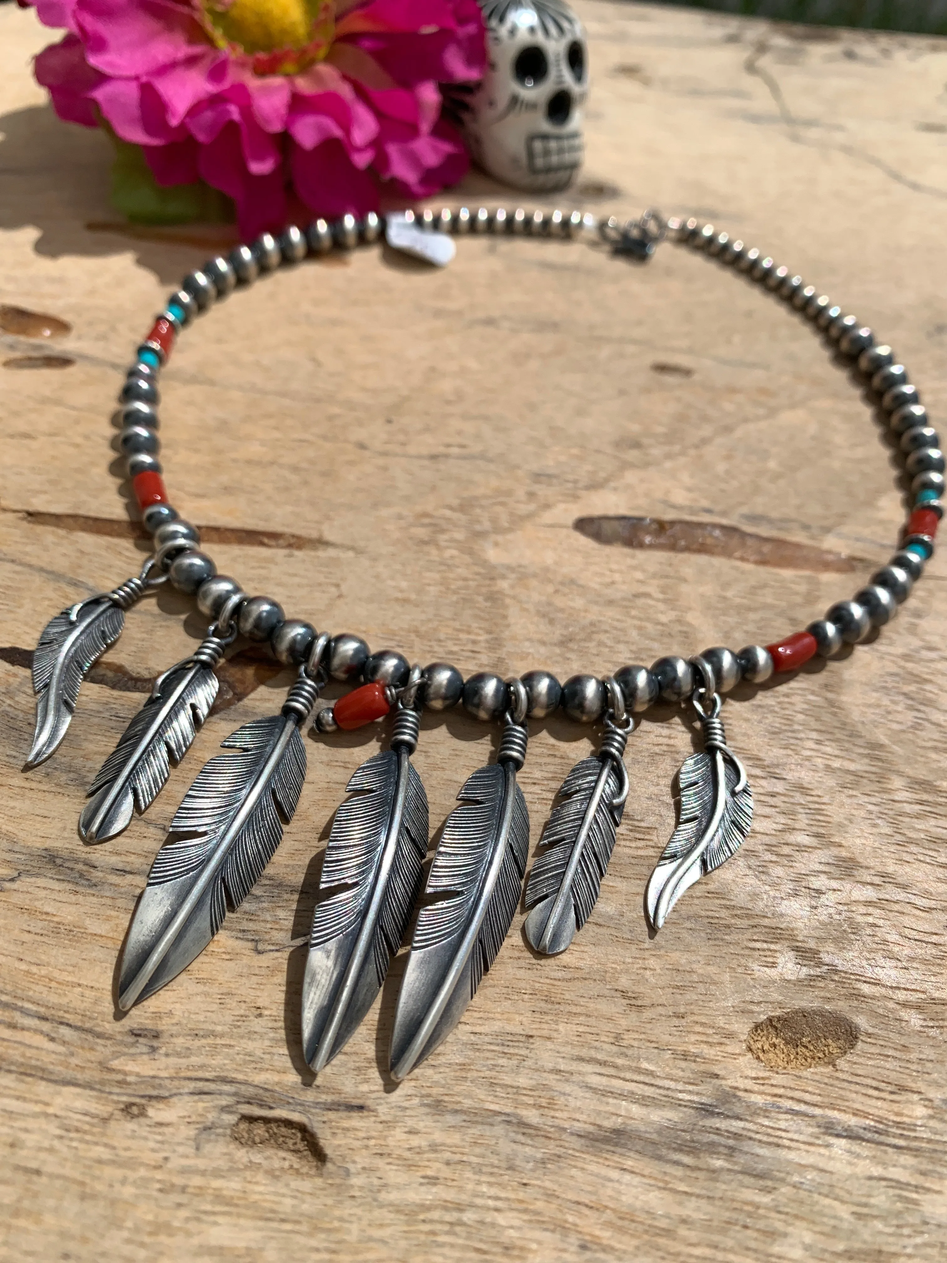 Feather "Dreamcatcher" Necklace
