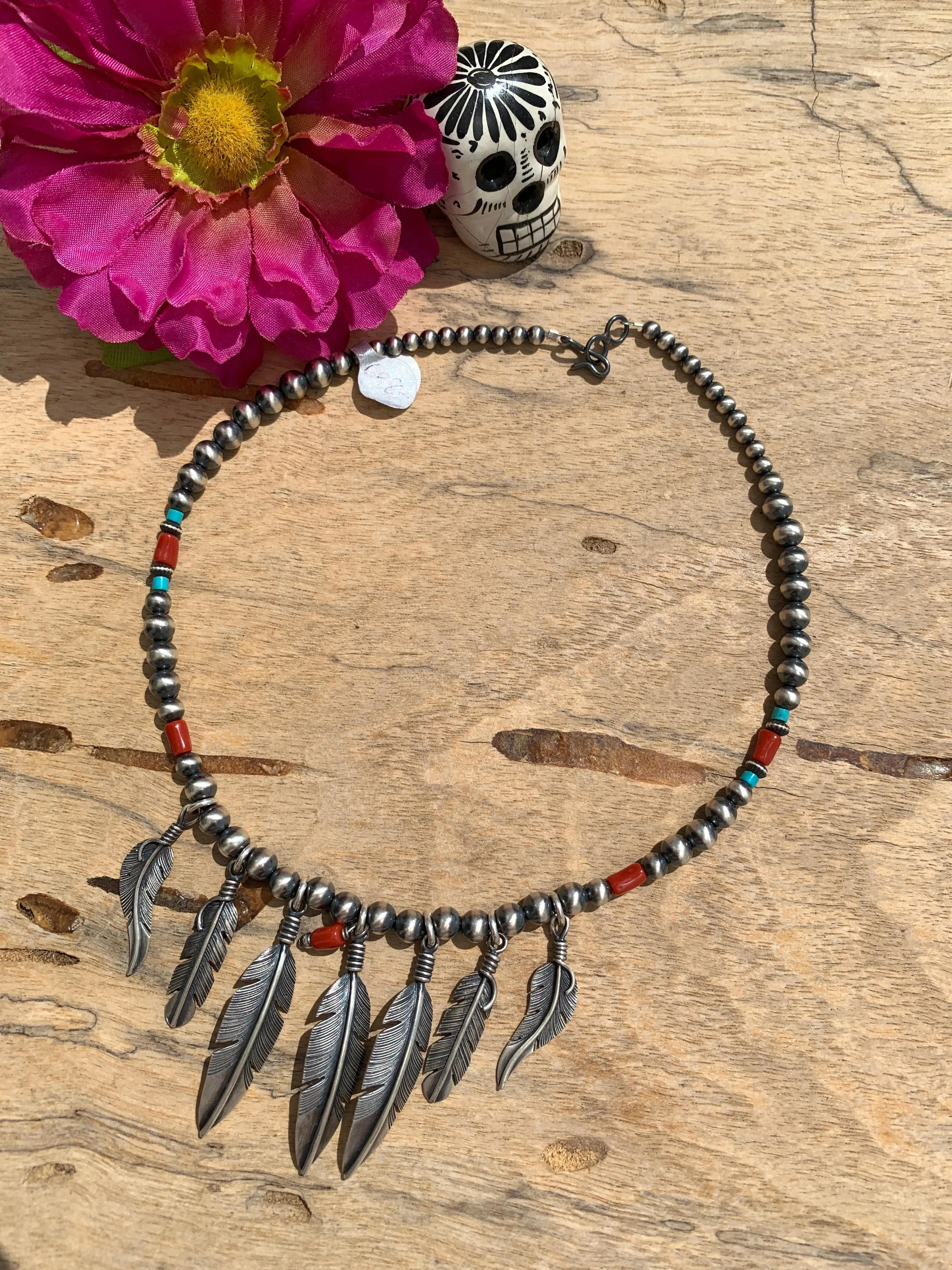 Feather "Dreamcatcher" Necklace