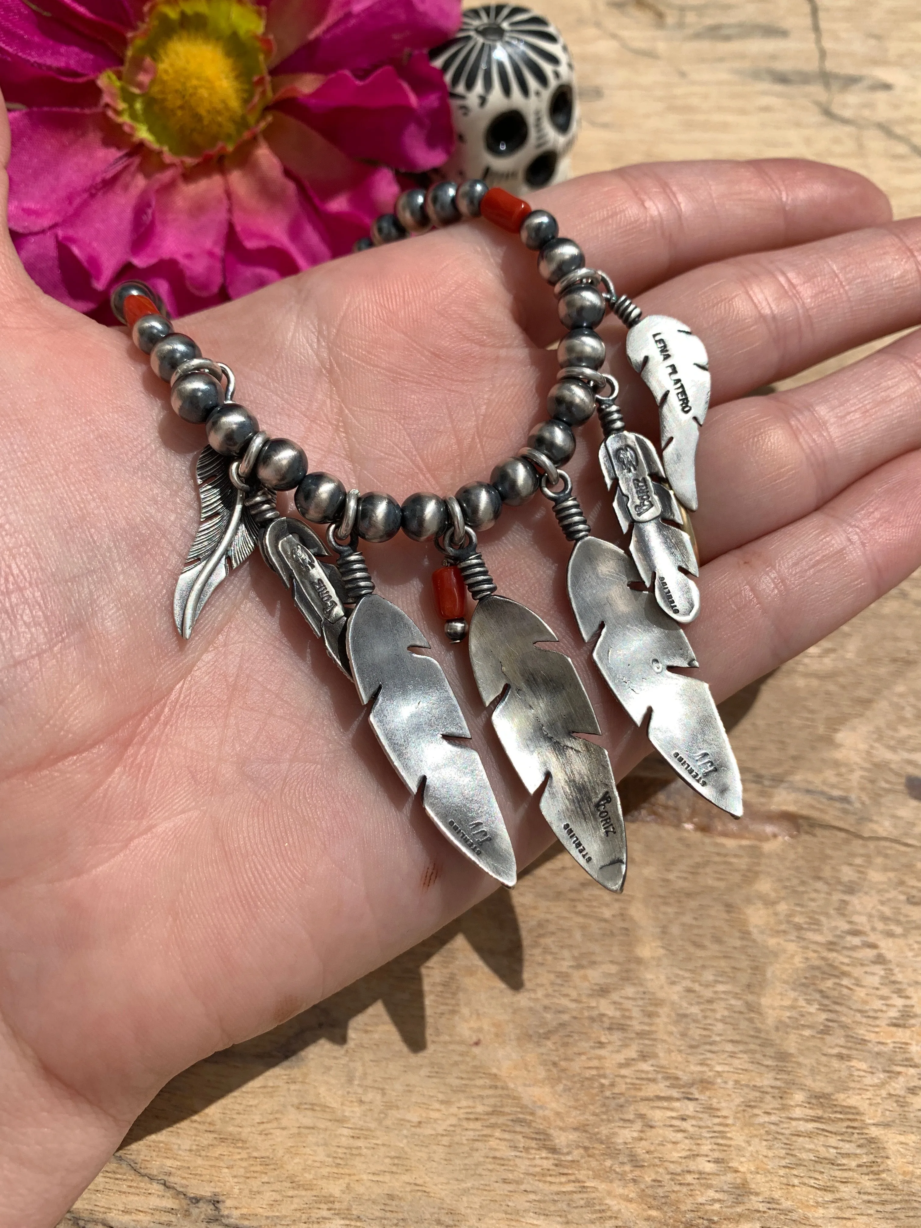 Feather "Dreamcatcher" Necklace