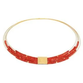 Felia Coral Necklace - 85091296