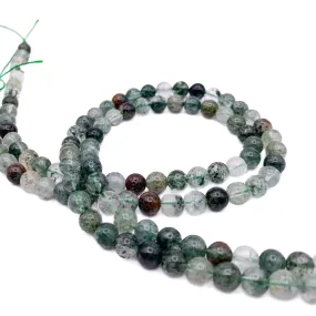 Garden Quartz 6mm Smooth Rounds Bead Strand