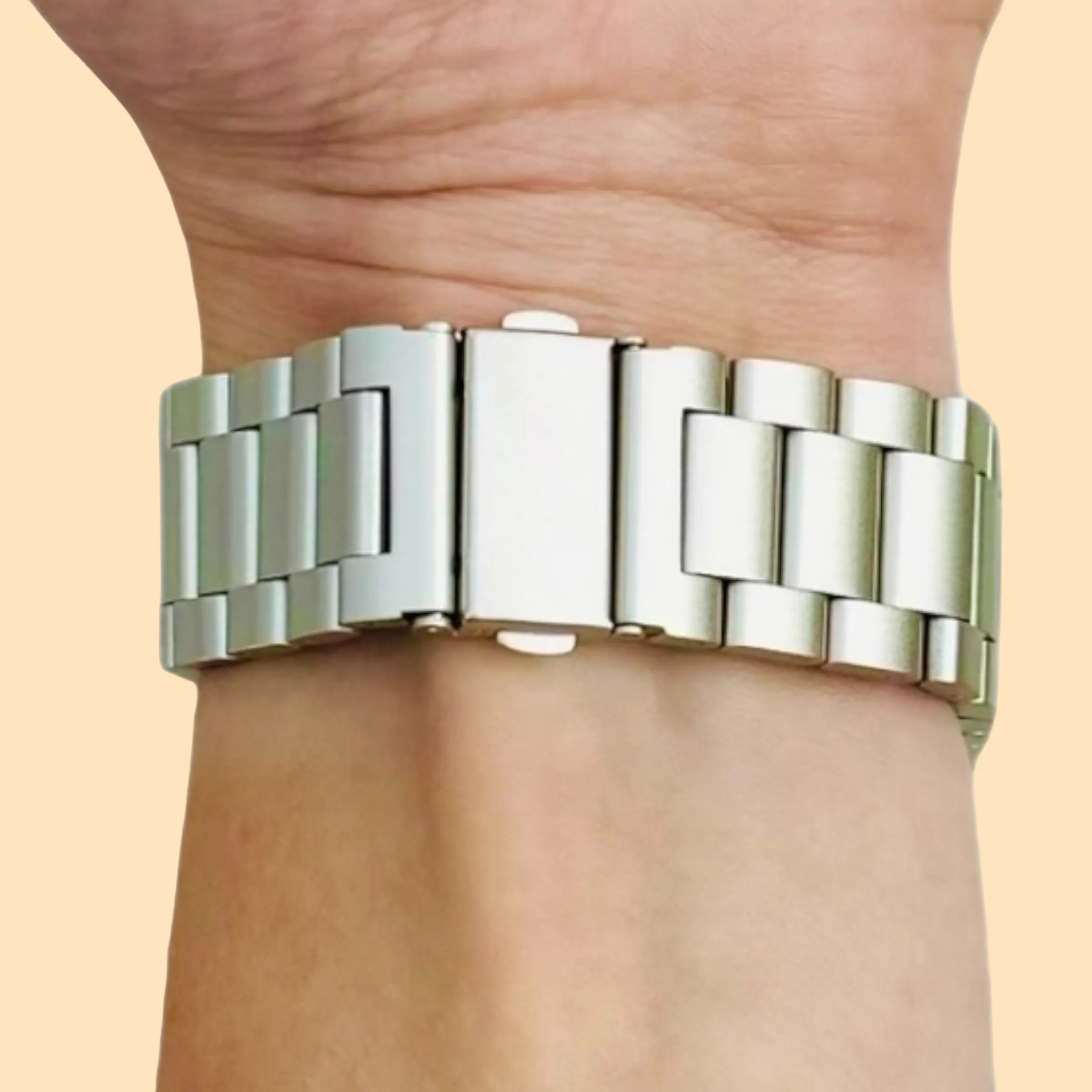 Garmin D2 Delta Stainless Steel Link Watch Strap