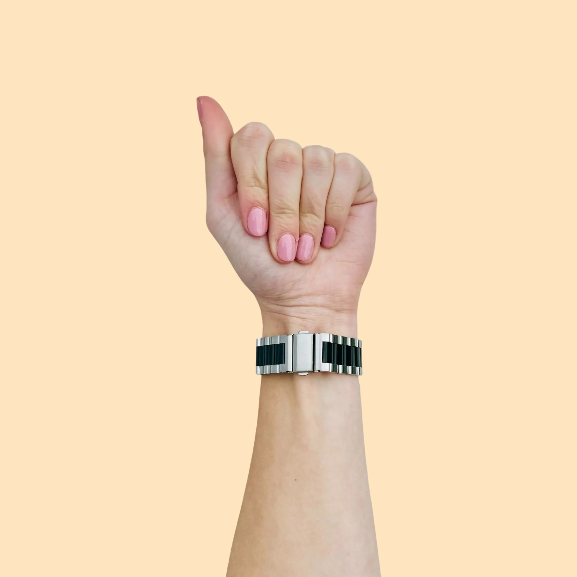 Garmin D2 Delta Stainless Steel Link Watch Strap