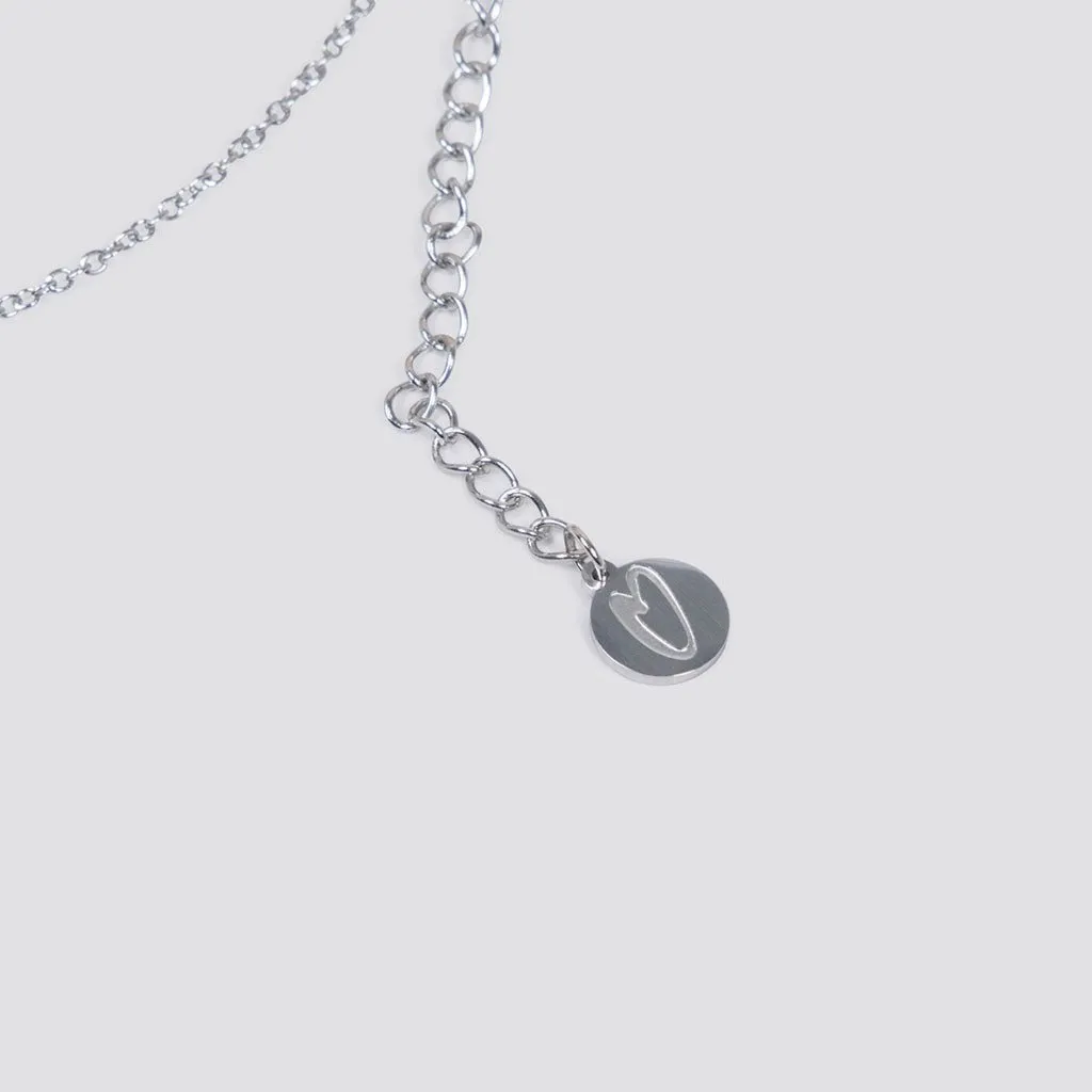 Glitterbox Silver Necklace