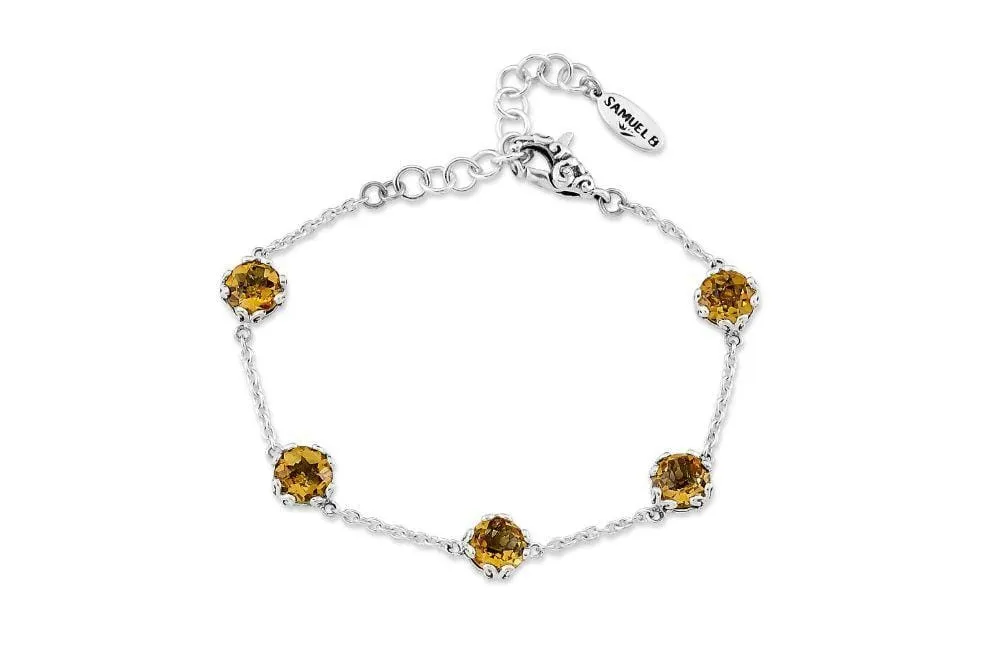 Glow Bracelet- Citrine