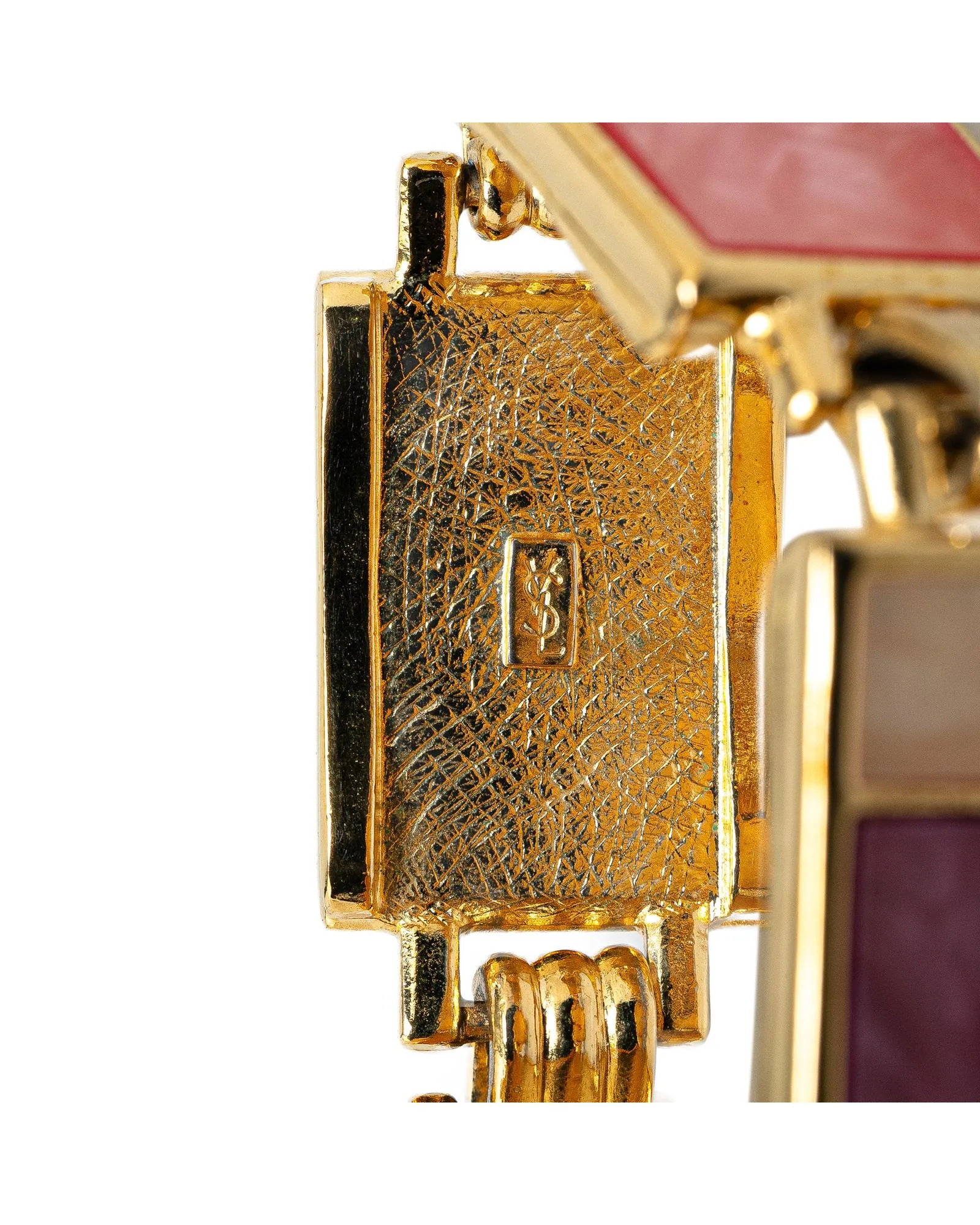 Gold Plated Enamel Bracelet