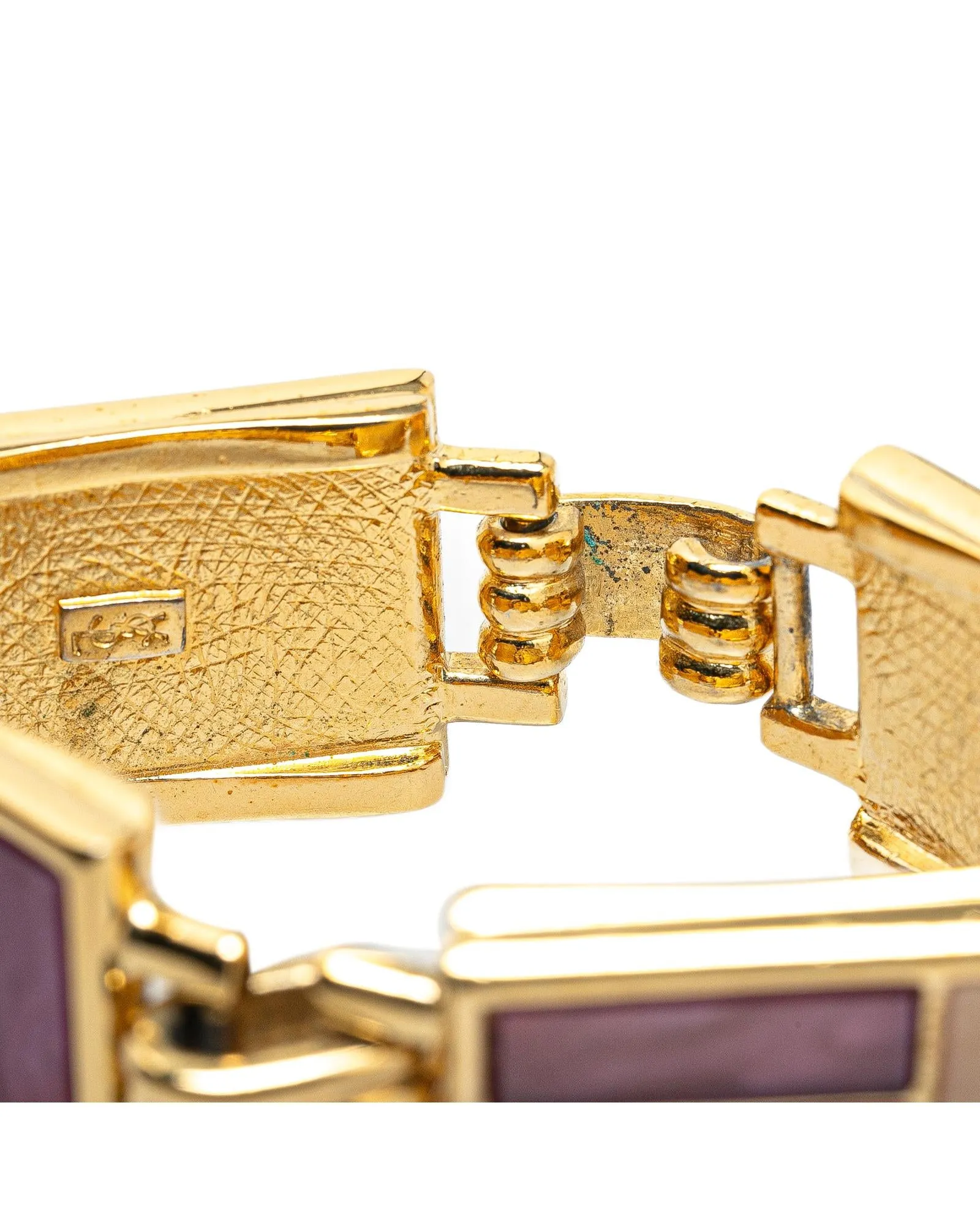 Gold Plated Enamel Bracelet