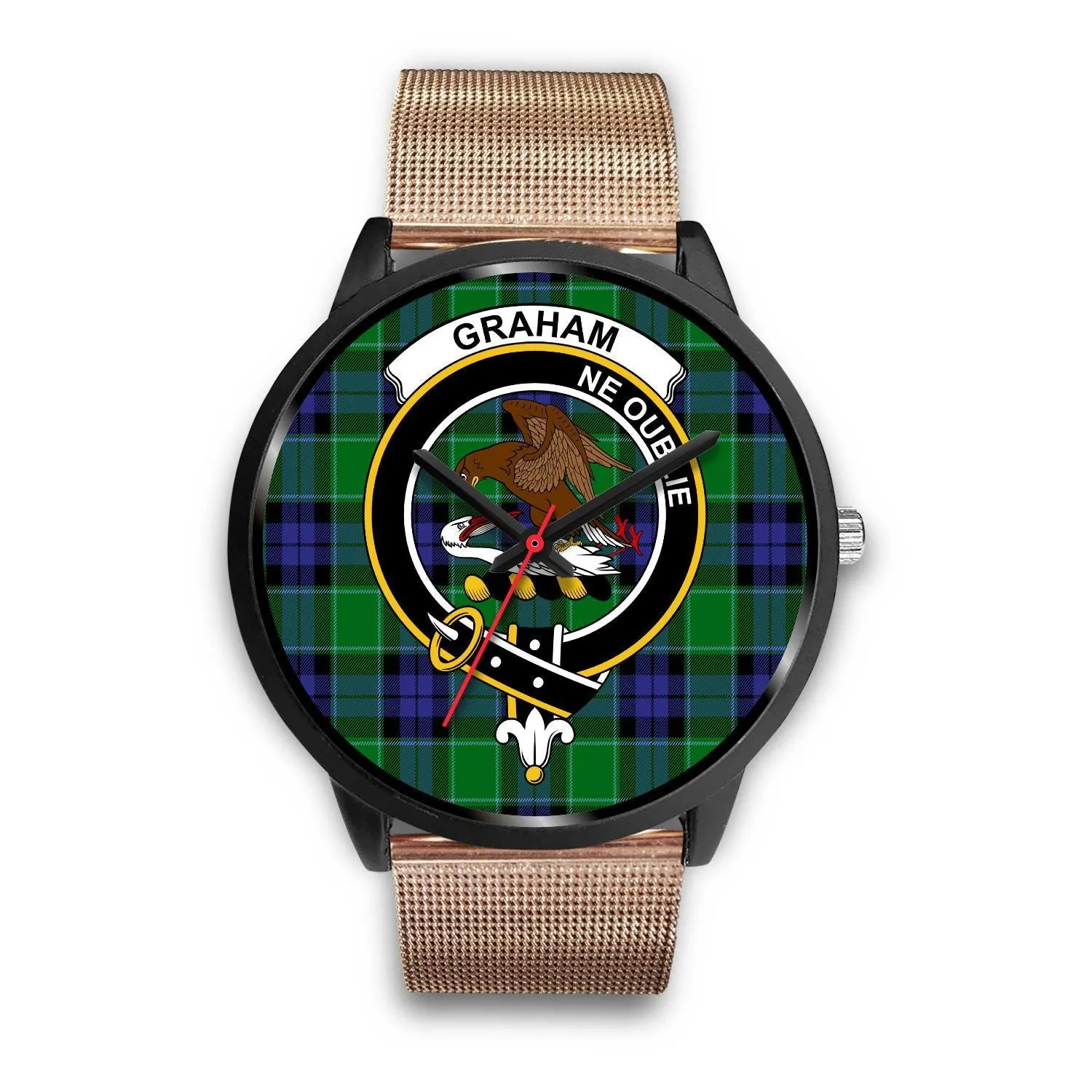 Graham of Menteith Modern Clan Badge Tartan Black Watch