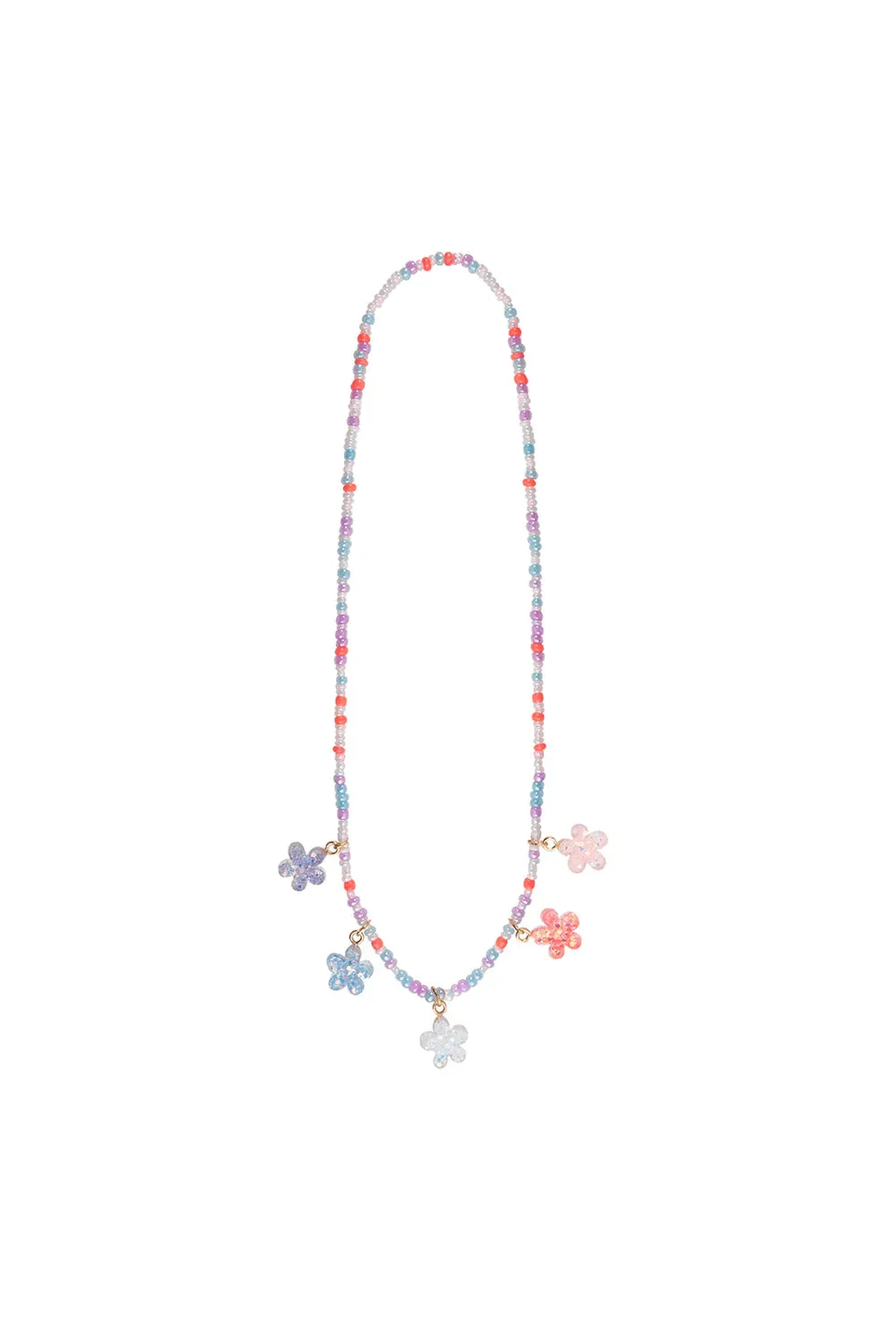 Great Pretenders Boutique Shimmer Flower Necklace