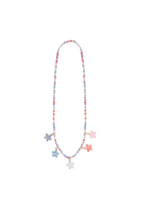 Great Pretenders Boutique Shimmer Flower Necklace