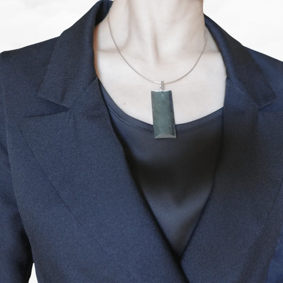 Green Phantom Pendant Necklace