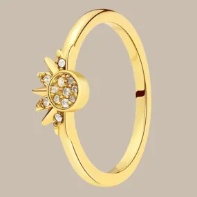 Heart Infinity Silver Gold Ring