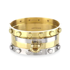HERRADURA ARMOR BRACELET STACK