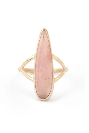 Hydrogrossular Garnet Split Band Ring