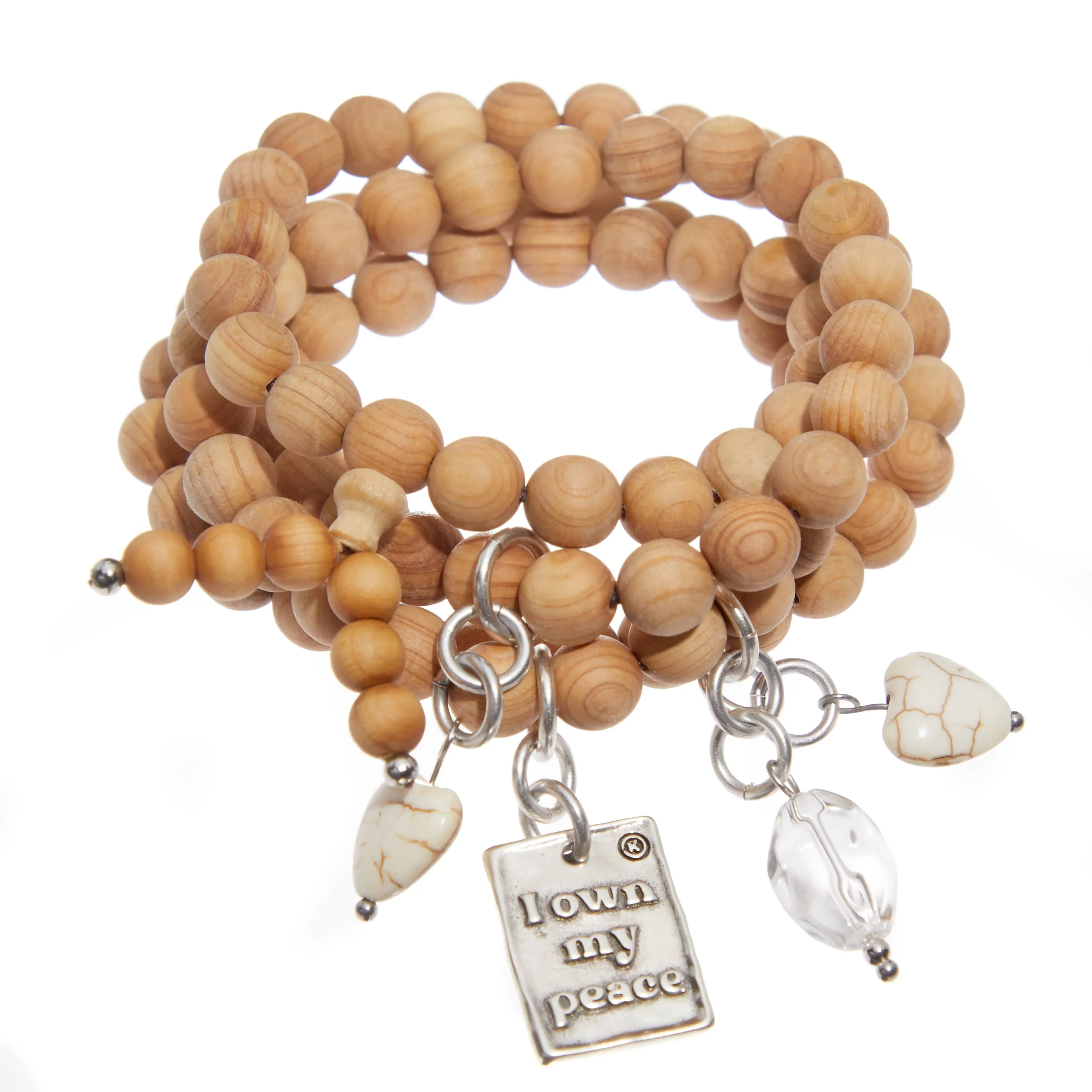I OWN MY PEACE | HEART | Wood Boho Wrap