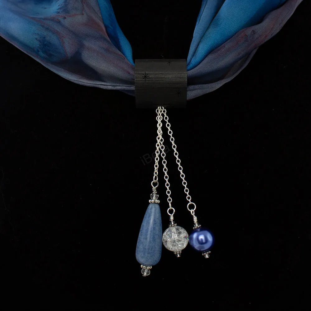 iBella® Scarf Slide Jewelry Set - Bar Harbor