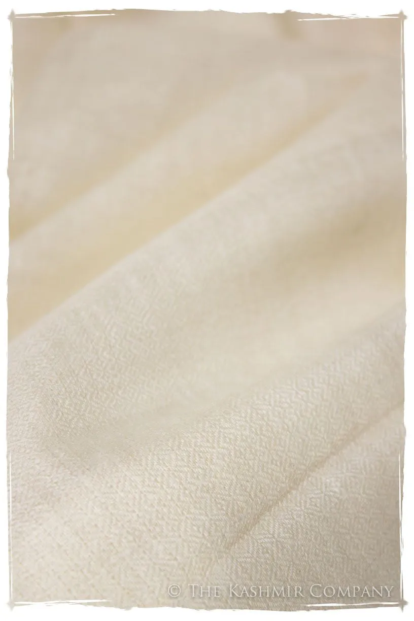 Ivory - Handloom Pashmina Cashmere Scarf