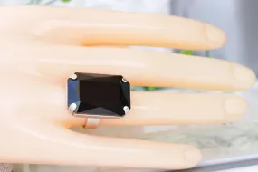 JET BLACK RING