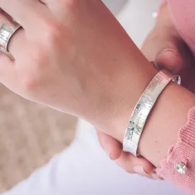 Jules Silver Bangle