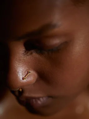 Kappu Aspect Nose Pin | 18kt Solid Gold