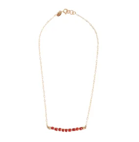 Koralli Necklace #2 - Red Coral