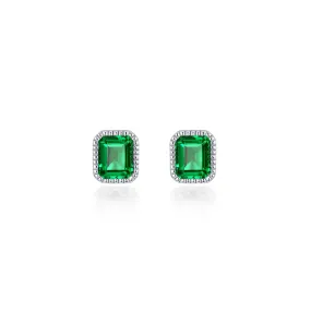 Lafonn May Birthstone Solitaire Stud Earrings BE008EMP00