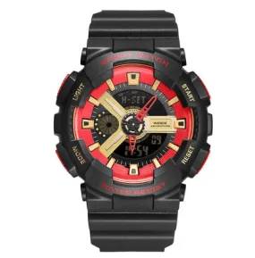 Large Sports Waterproof Electronic Watch