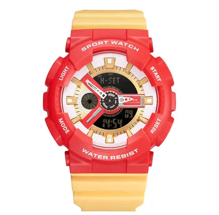 Large Sports Waterproof Electronic Watch