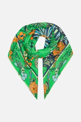 LARGE SQUARE SCARF GOOD VIBES GENERATION