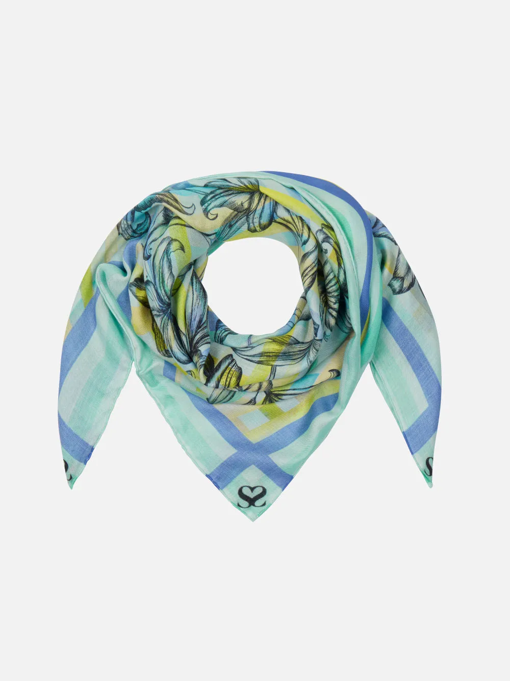 Lily Square Cashmere Scarf