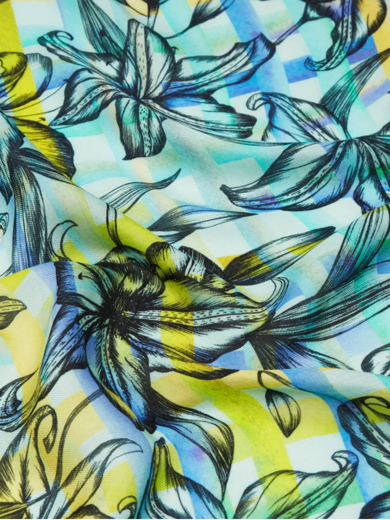 Lily Square Cashmere Scarf