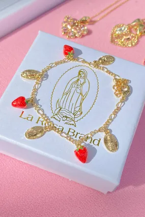 Lupita Strawberry Bracelet©
