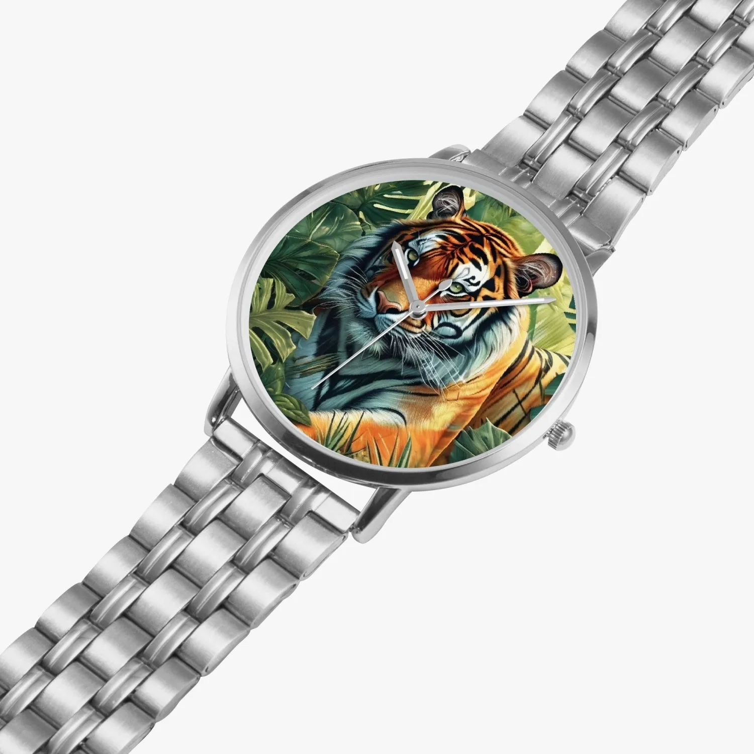 Montre à Quartz Instafamous "Tigre couché dan la jungle" (249)
