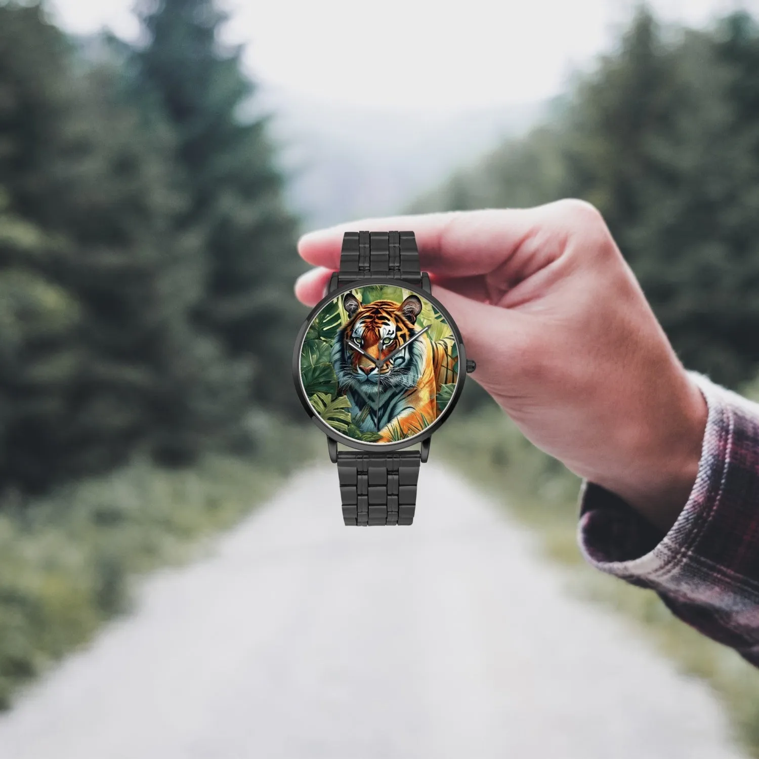 Montre à Quartz Instafamous "Tigre couché dan la jungle" (249)
