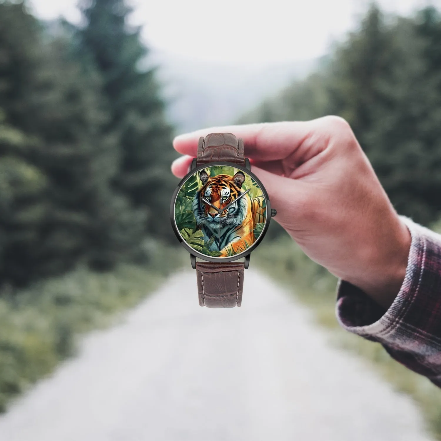 Montre à Quartz Instafamous "Tigre couché dan la jungle" (249)