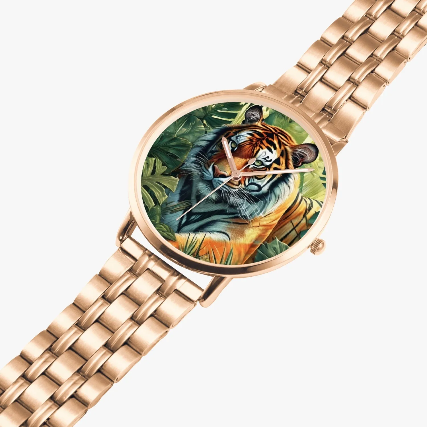 Montre à Quartz Instafamous "Tigre couché dan la jungle" (249)