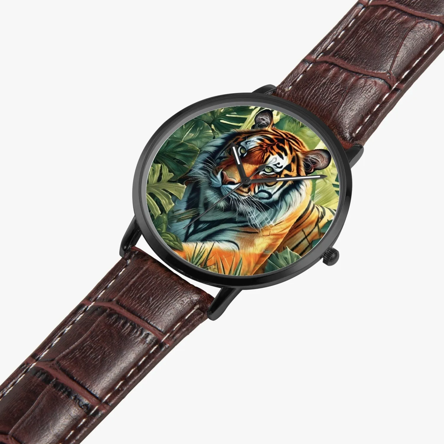 Montre à Quartz Instafamous "Tigre couché dan la jungle" (249)