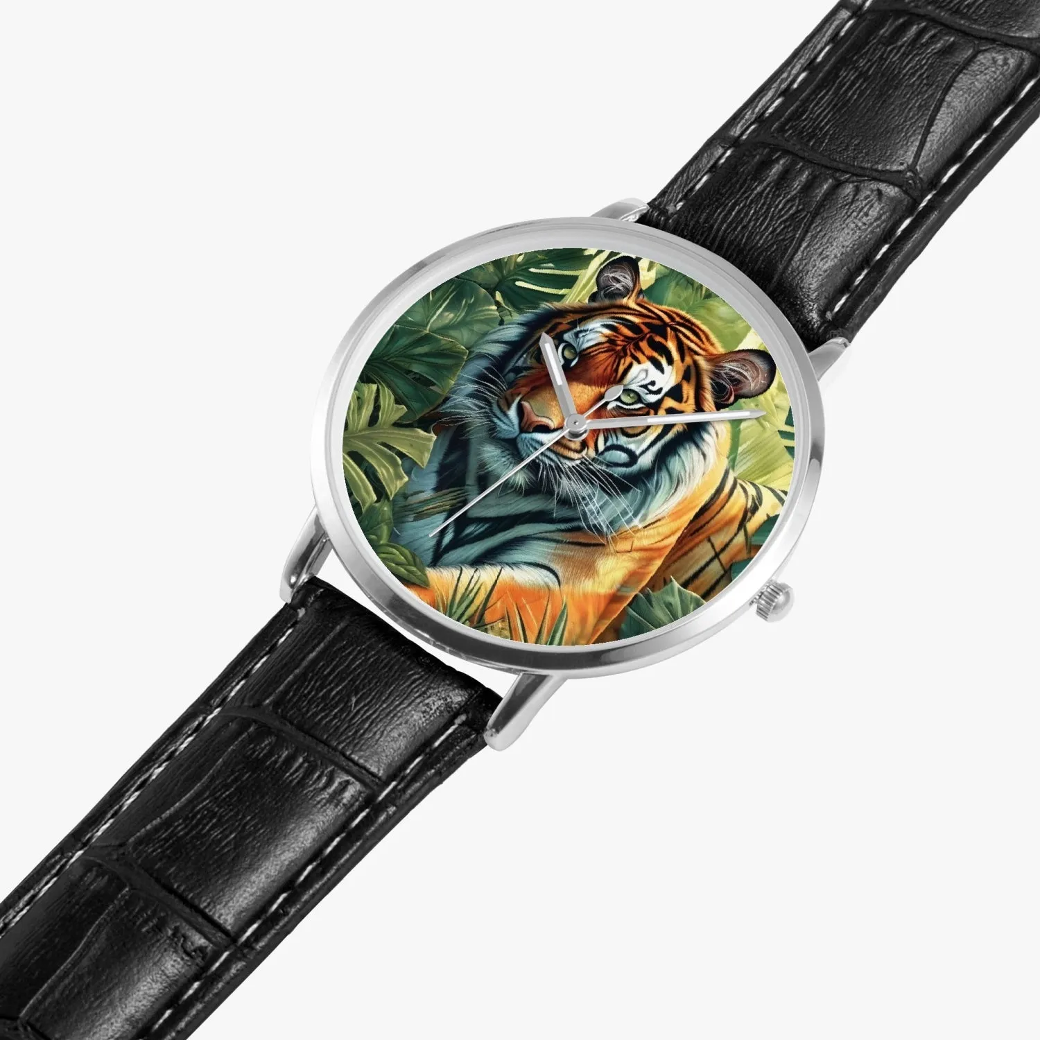 Montre à Quartz Instafamous "Tigre couché dan la jungle" (249)