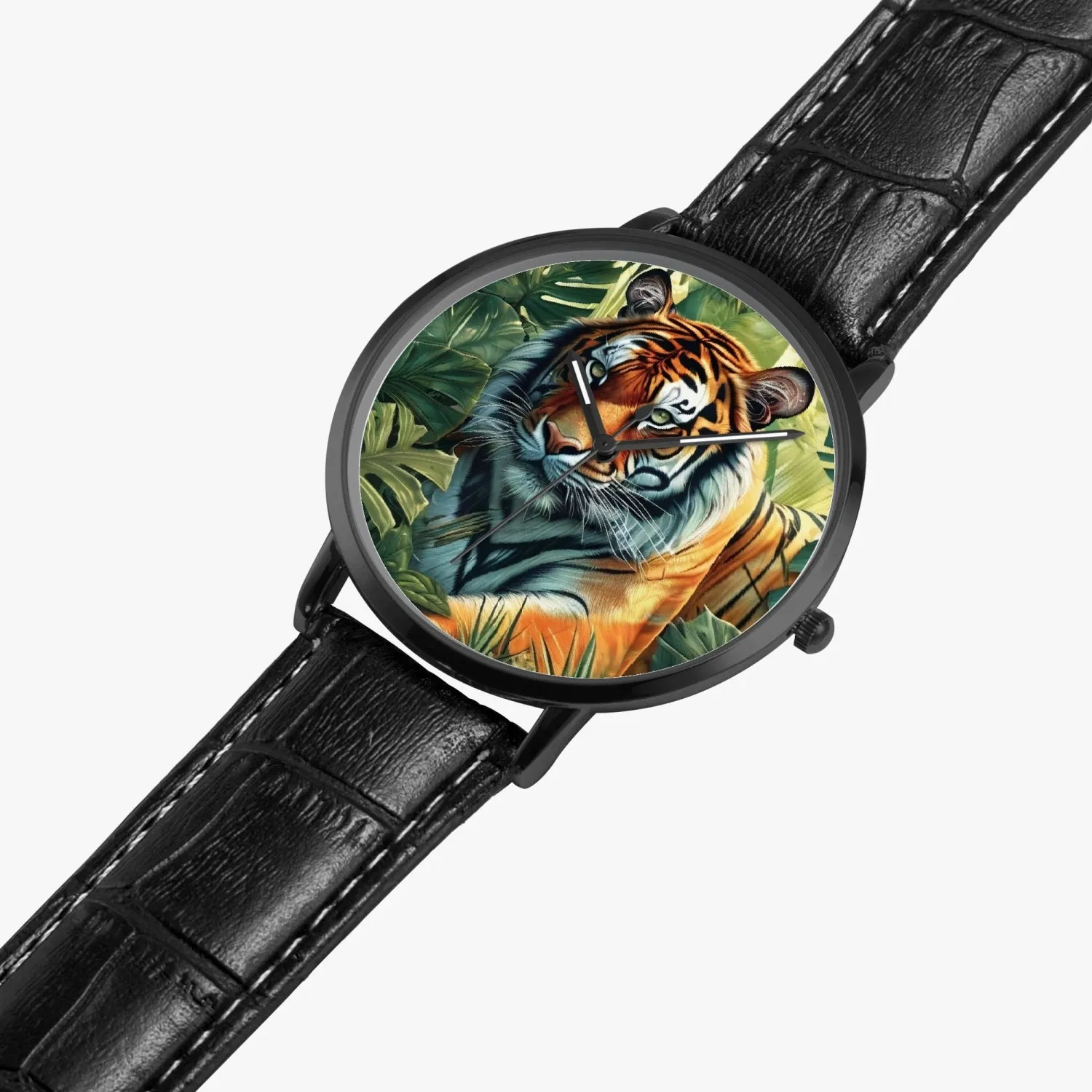 Montre à Quartz Instafamous "Tigre couché dan la jungle" (249)