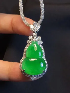 Natural Jade Pendant Jadeite Pendant NPT024