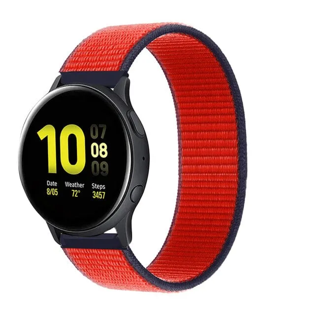 Nylon Sports Loop Watch Straps Compatible with the Xiaomi Redmi Watch 3 Active, Lite & Youth