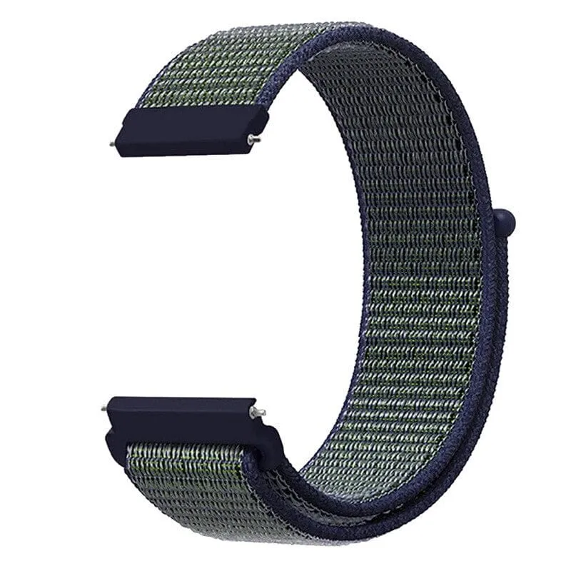 Nylon Sports Loop Watch Straps Compatible with the Xiaomi Redmi Watch 3 Active, Lite & Youth