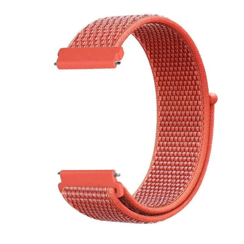 Nylon Sports Loop Watch Straps Compatible with the Xiaomi Redmi Watch 3 Active, Lite & Youth