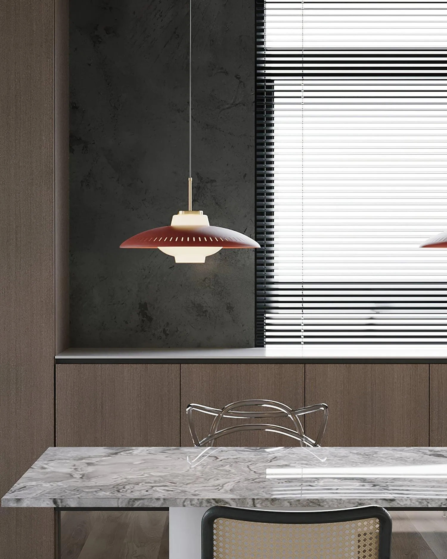 Opal Shade Pendant Lamp