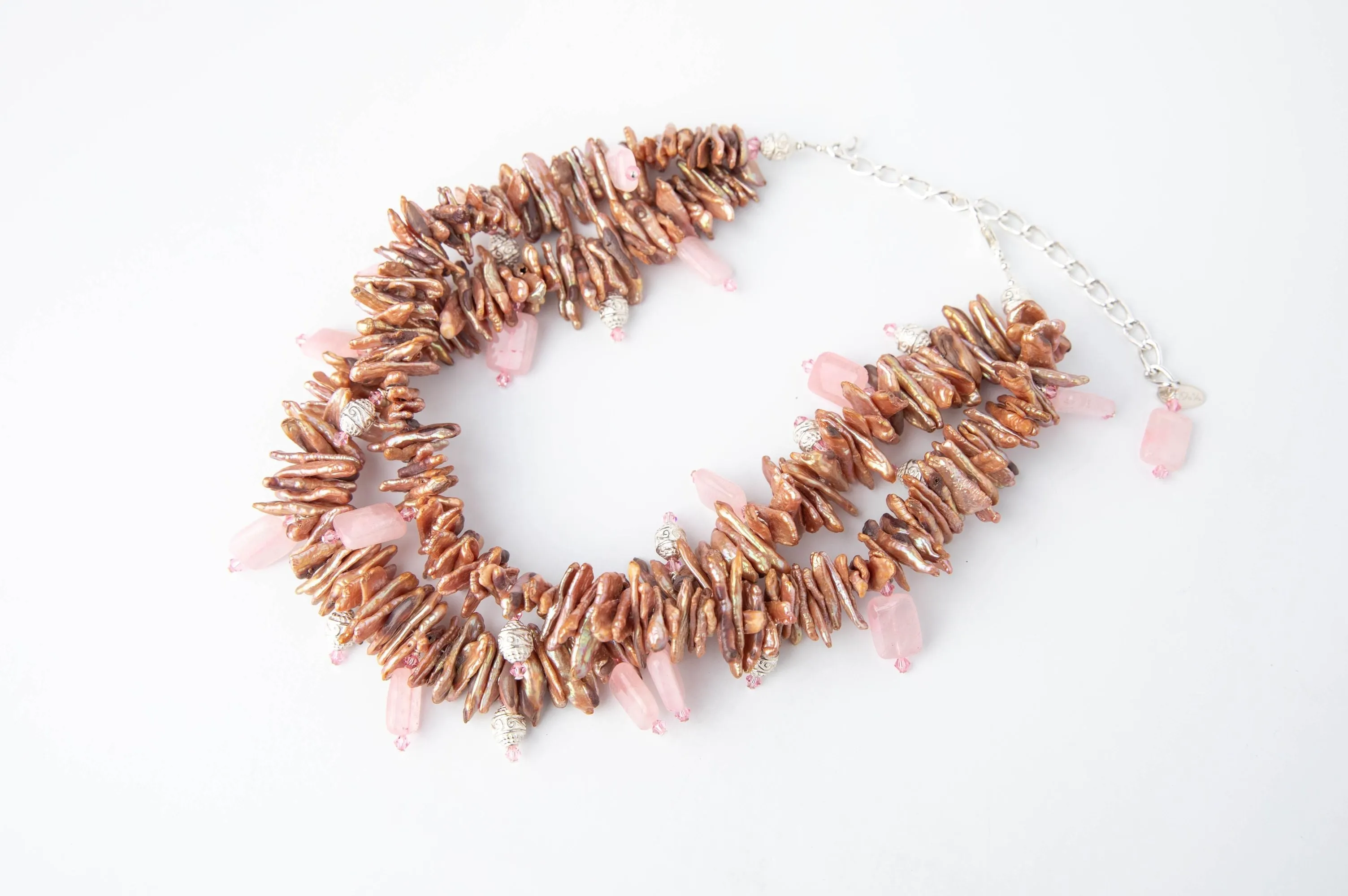 Pearls with Pink