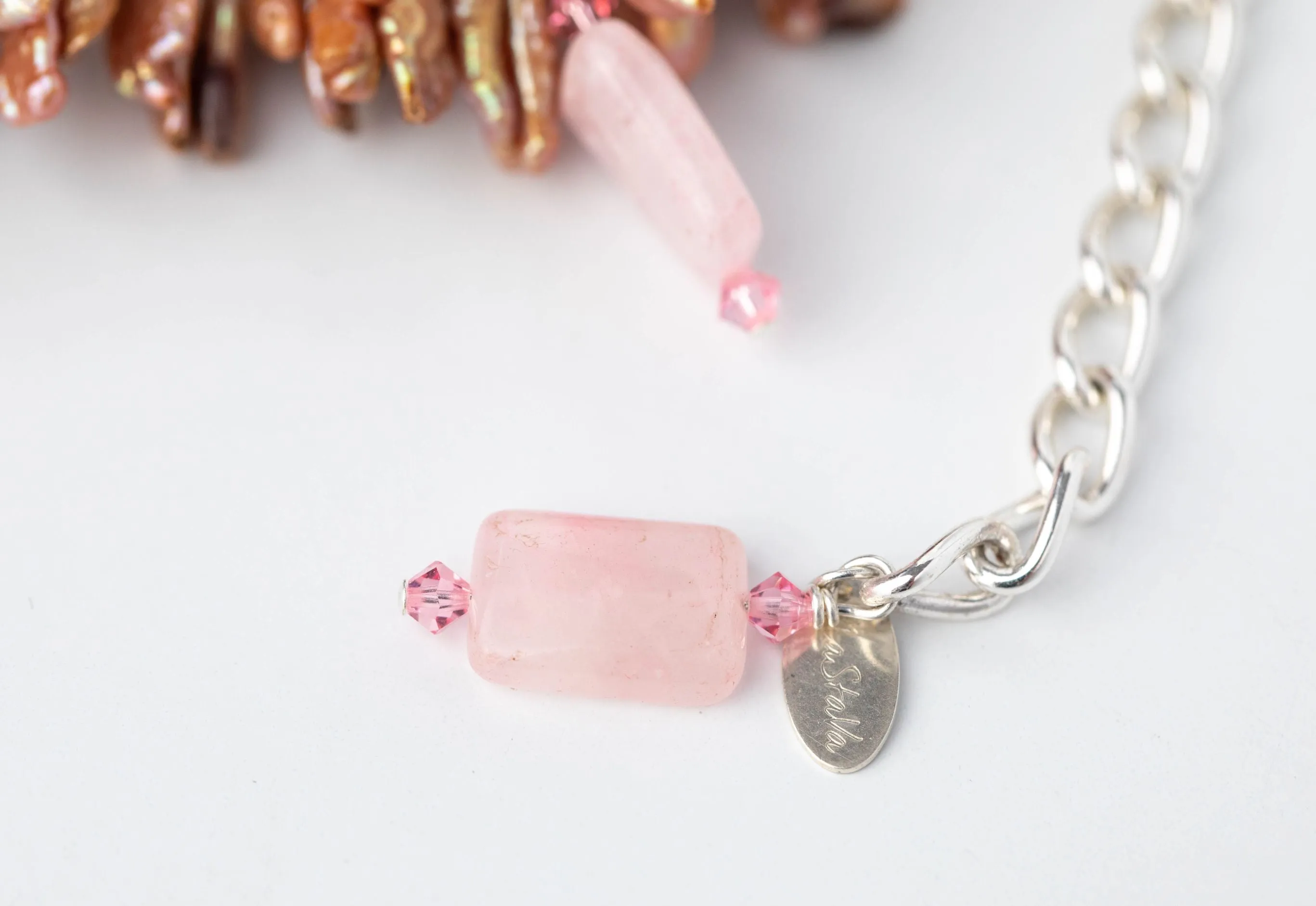 Pearls with Pink