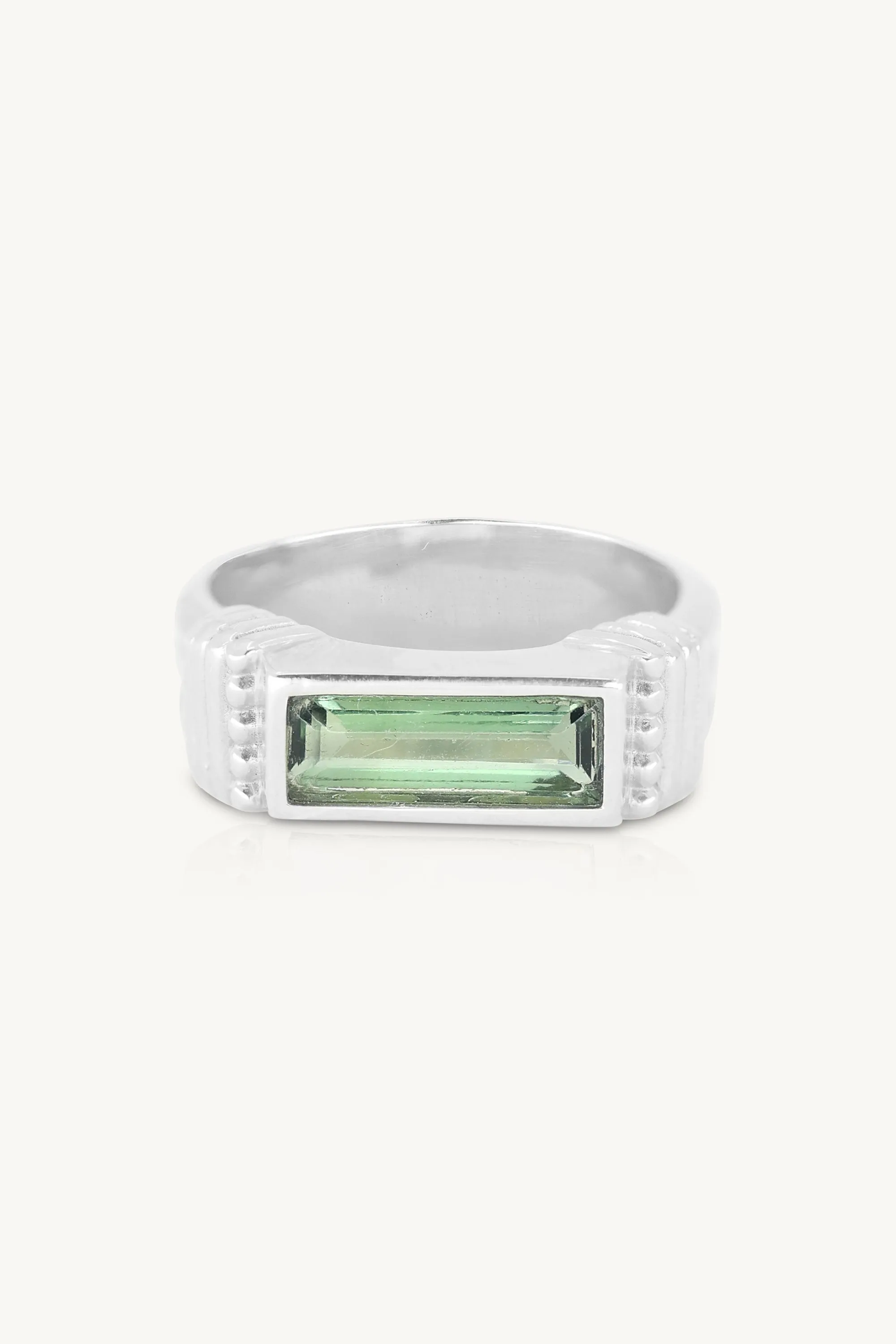 Phoebe Apatite Silver Ring