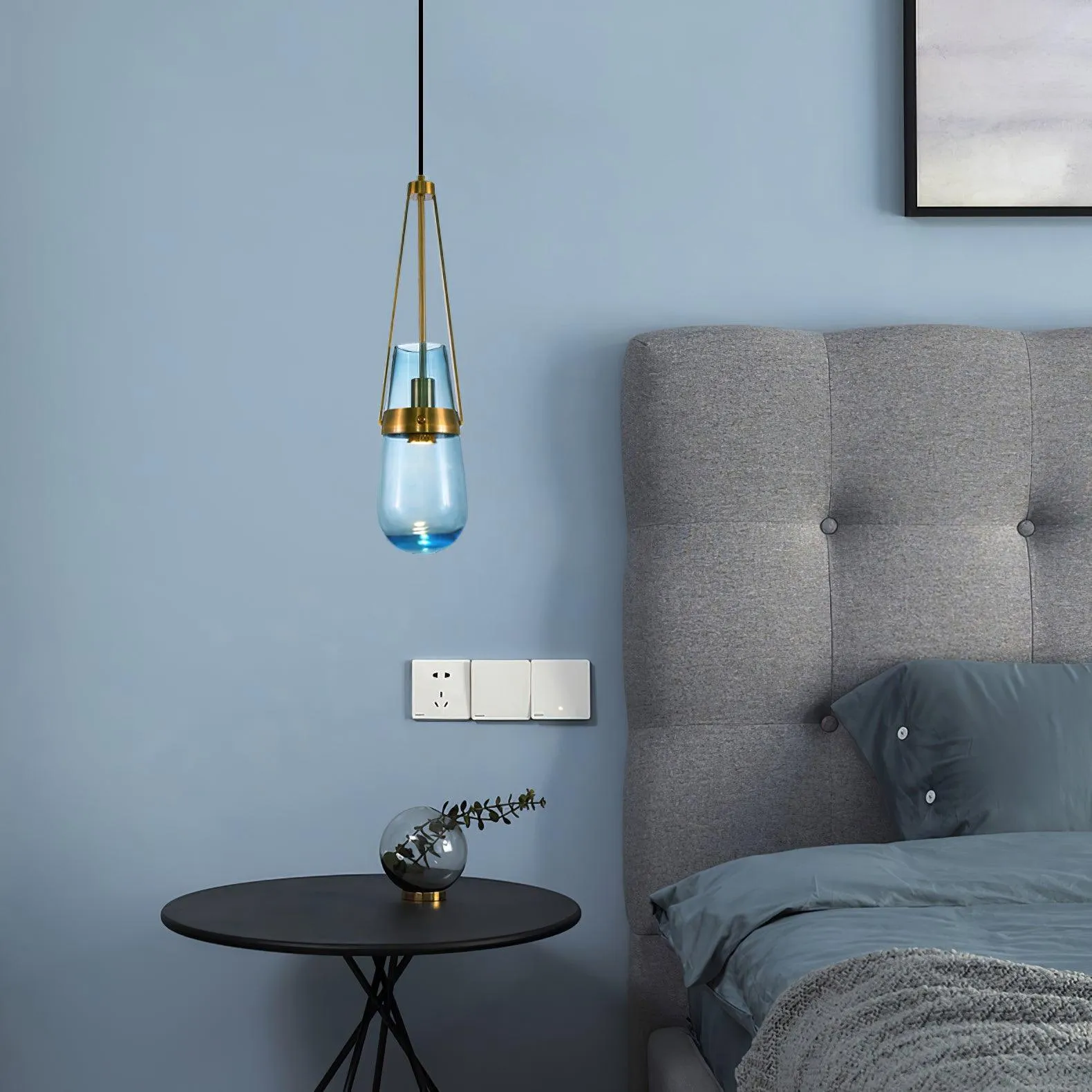 Poble Glass Pendant Light